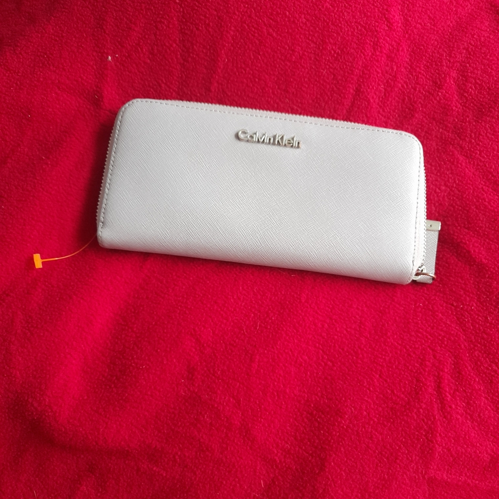 Calvin Klein Black Zip Around Wallet — Stylish & Functional